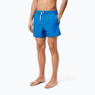Vyriški maudymosi šortai Lacoste MH7188 gipsy blue/multico
