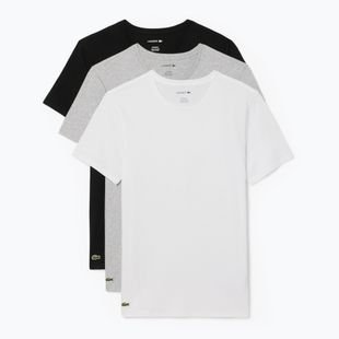 Vyriški marškinėliai Lacoste TH9007 3-pak white/silver chine/black