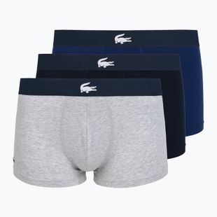 Vyriškos trumpikės Lacoste 5H1291 3-pak navy blue/white/silver ch