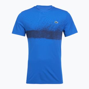 Vyriški teniso marškinėliai Lacoste TH8986 gipsy blue/navy blue