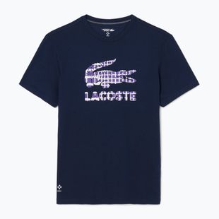 Vyriški marškinėliai Lacoste TH4769 navy blue
