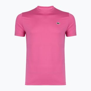 Vyriški teniso marškinėliai Lacoste TH0004 fuchsia pink