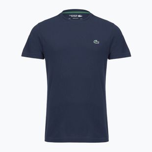 Vyriški teniso marškinėliai Lacoste TH0003 navy blue/white