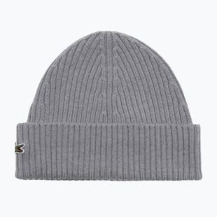 Vyriška žieminė kepurė Lacoste RB0001 silver chine