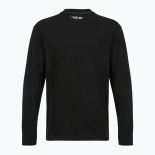 Vyriški ilgomis rankovėmis marškinėliai Lacoste TH7026 V-Neck black