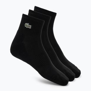 Kojinės Lacoste RA9182 Ankle 3-pak black