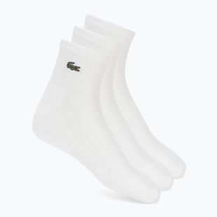 Kojinės Lacoste RA9182 Ankle 3-pak white