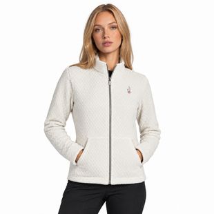Moteriškas flisinis džemperis Aulp Becco Coral Fleece white 1