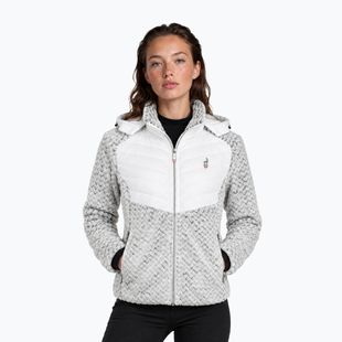Moteriška hibridinė striukė Aulp Clem Hooded Hybrid white 1