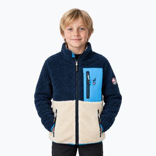 Vaikiškas flisinis džemperis Aulp Tiger Sherpa blue 1