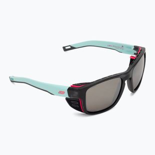 Akiniai nuo saulės Julbo Shield M Spectron translucent black/light blue/pink