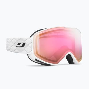 Slidinėjimo akiniai Julbo Cyclon Reactiv High Contrast white/ flash pink