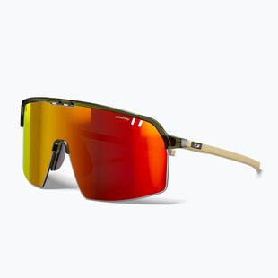 Akiniai nuo saulės Julbo Intensity Reactiv Light Amplifier shiny translucent army green/matt beige