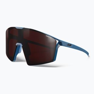 Akiniai nuo saulės Julbo Edge Cover Reactiv S0-S4 High Contrast blue/grey