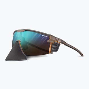 Akiniai nuo saulės Julbo Ultimate Cover Reactiv matt brown/orange