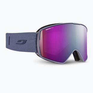 Slidinėjimo akiniai Julbo Launcher Reactiv High Contrast dark blue/flash purple