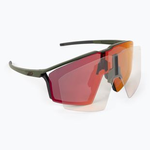 Julbo Edge Spectron 3 matiniai chaki/juodos spalvos dviratininkų akiniai