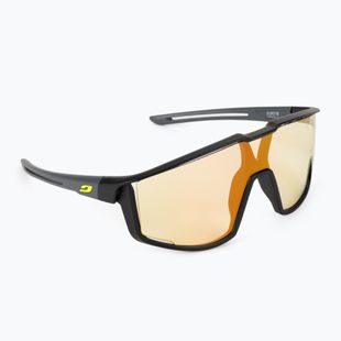 Vaikiški dviratininko akiniai Julbo Fury S Reactiv 1-3 Light Amplifier matiniai juodi/pilki