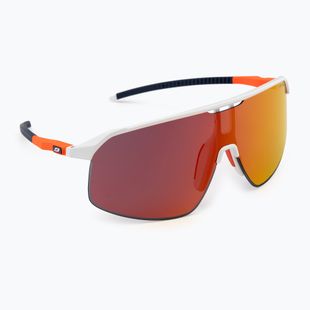 Akiniai nuo saulės Julbo Density Spectron 3 white/orange fluo/blue/multilayer red