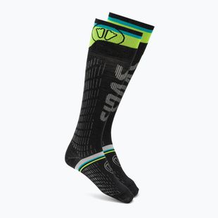 Slidinėjimo kojinės SIDAS Ski Ultra Fit black/yellow