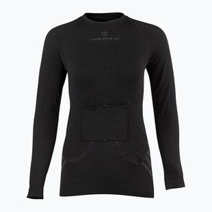 Moteriški pašiltinti marškinėliai ilgomis rankovėmis Therm-ic Baselayer S.E.T. black