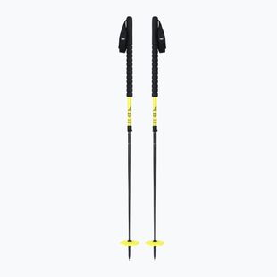 Ski touring lazdos Black Crows Duos Freebird black/yellow