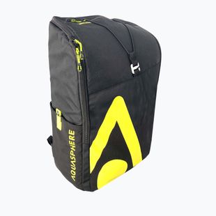 AquaSphere baseino kuprinė 30 l juoda/juoda geltona
