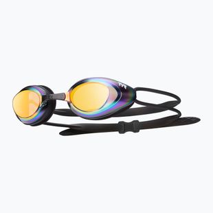 Plaukimo akiniai TYR Blackhawk Racing Mirrored gold/ metal rainbow/ black