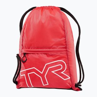 Plaukimo kuprinė TYR Drawstring Sackpack 13 l red