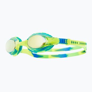 Vaikiški plaukmo akiniai TYR Swimple Tie Dye Mirrored gold/green/blue