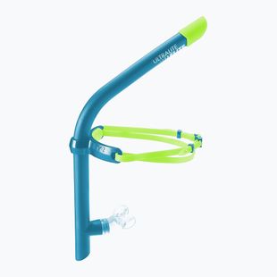 TYR Ultralite Snorkel Elite mėlynas/geltonas plaukimo vamzdelis