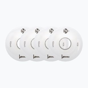 Ratukai riedučiams FR Skates Luminous Led Quad Wheel 62mm/85A Sixies 6LED X4 white