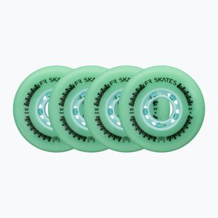 Ratukai riedučiams FR Skates Downtown Wheel 80mm/85A X4 mint/mint