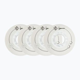 Ratukai riedučiams Luminous Led Wheels Duo 72mm/85A X4 white/blue