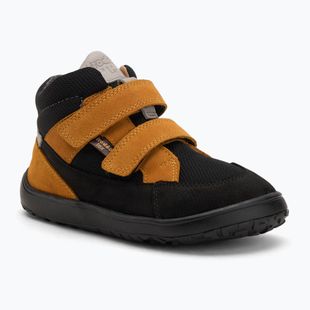 Vaikiški barefoot batai Froddo Up Tex Autumn juoda/oranžinė