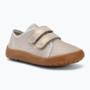 Vaikiški barefoot batai Froddo Canvas gold shine