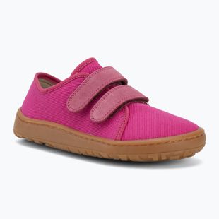 Vaikiški barefoot batai Froddo Canvas fuchsia