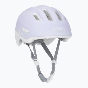 Vaikiškas dviračio šalmas ABUS Smiley 3.0 ACE LED pure lavender