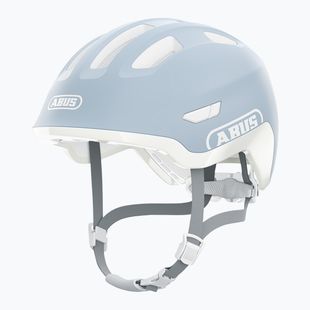 Vaikiškas dviračio šalmas ABUS Smiley 3.0 ACE LED pure aqua