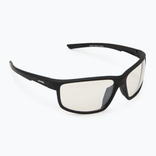 Akiniai nuo saulės Alpina Defey black matt/ clear mirror