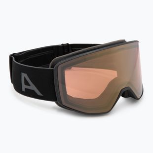 Slidinėjimo akiniai Alpina Venet QV black matt/gold