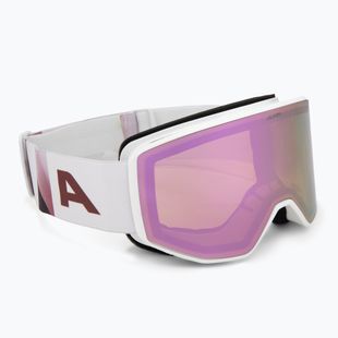 Slidinėjimo akiniai Alpina Venet Q-Lite white/rose matt/rose