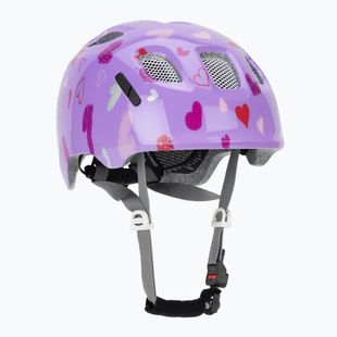 Vaikiškas dviratininko šalmas Alpina Ximo 2 Jr purple hearts gloss