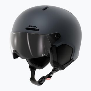 Snieglenčių šalmas Alpina Arber 2 Visor Q-Lite midnight grey