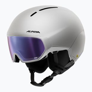 Snieglenčių šalmas Alpina Vizzard QV MIPS white matt