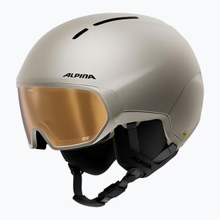 Snieglenčių šalmas Alpina Vizzard QV MIPS sand matt