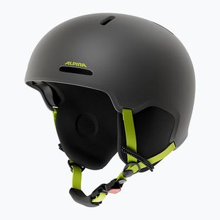 Vaikiškas slidinėjimo šalmas Alpina Zupo 2 charcoal neon matt