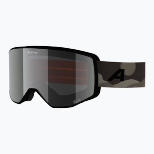 Slidinėjimo akiniai Alpina Venet Q-Lite coj black/brown matt