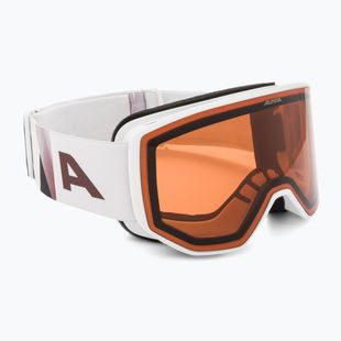 Slidinėjimo akiniai Alpina Venet M white/rose matt