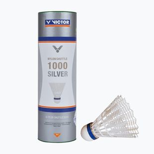 Badmintono skraidukai VICTOR Nylonshuttle 1000 medium white
